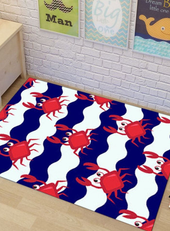 1 Piece Living Room Rug Cartoon Stripe Pattern All-match Carpet multicolour 140*200(W*L)cmcm