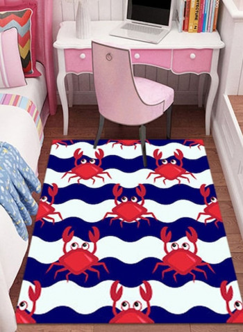 1 Piece Living Room Rug Cartoon Stripe Pattern All-match Carpet multicolour 140*200(W*L)cmcm