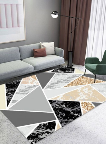 1 Piece Bedroom Rug Marbling Geometric Pattern Nordic Style Carpet multicolour 140*200(W*L)cmcm