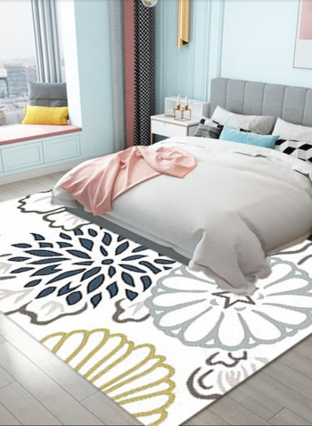 1 Piece Living Room Rug Floral Pattern Anti-Slip Softness Carpet multicolour 140*200(W*L)cmcm