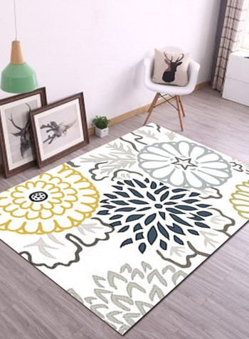 1 Piece Living Room Rug Floral Pattern Anti-Slip Softness Carpet multicolour 140*200(W*L)cmcm