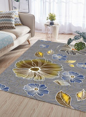 1 Piece Living Room Rug Floral Pattern Eco-friendly Softness Carpet multicolour 140*200(W*L)cmcm