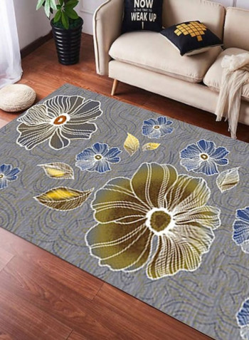 1 Piece Living Room Rug Floral Pattern Eco-friendly Softness Carpet multicolour 140*200(W*L)cmcm