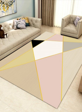 1 Piece Living Room Rug Geometric Pattern Sweet Anti-Slip Carpet multicolour 140*200(W*L)cmcm