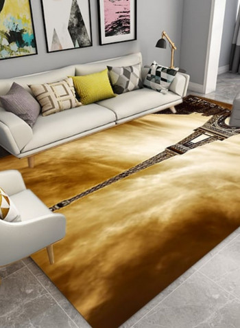 1 Piece Rug Anti-Skidding Building Print Soft Living Room Bedroom Floor Mat multicolour 140*200(W*L)cmcm