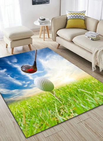 1 Piece Rug Anti-Skidding Landscape Print Soft Living Room Bedroom Floor Mat multicolour 140*200(W*L)cmcm