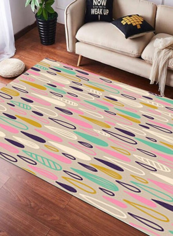 1 Piece Bedroom Rug Fashion Non-Toxic Nordic Style Carpet multicolour 140*200(W*L)cmcm