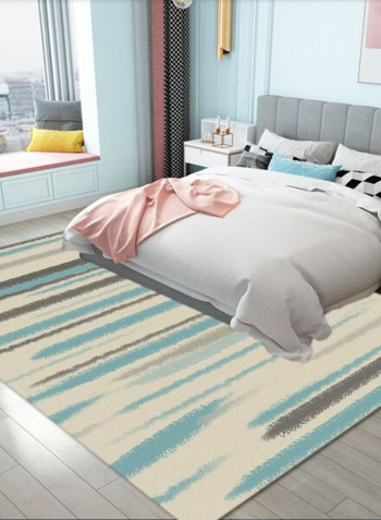 1 Piece Bedroom Rug Fashion Stripe Pattern Nordic Style Carpet multicolour 140*200(W*L)cmcm