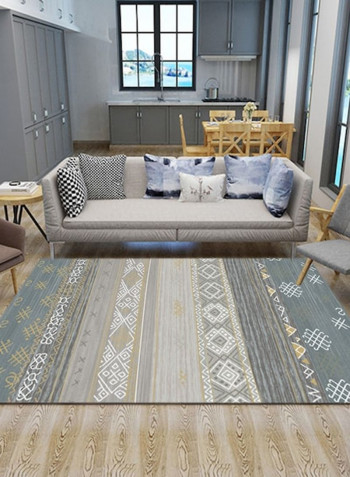 1 Piece Living Room Rug Comfortable Universal Foldable Carpet multicolour 140*200(W*L)cmcm