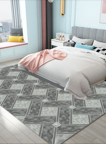 1 Piece Living Room Rug Dustproof Geometric Pattern Softness Carpet multicolour 140*200(W*L)cmcm