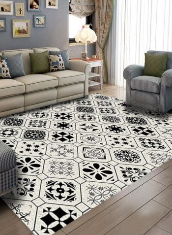 1 Piece Living Room Rug Geometric Pattern Anti-Slip Modern Style Carpet multicolour 140*200(W*L)cmcm