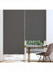 Single Sombras Blackout Window Shades Grey 220x150cm