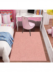 Solid Pattern Floor Rug PInk 140x200cm