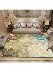1-Piece Vintage Elegant Creative Carpet Yellow 140 x 200cm