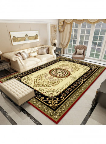 European Style Anti-Slip Eco-friendly Carpet Multicolour 140 x 200cm