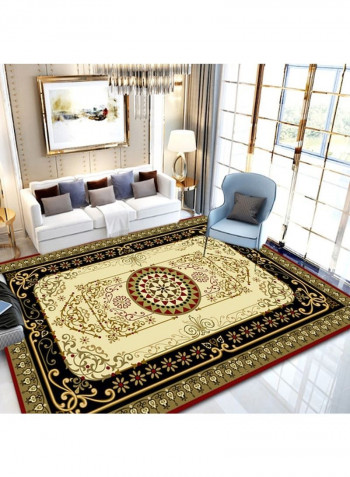 European Style Anti-Slip Eco-friendly Carpet Multicolour 140 x 200cm
