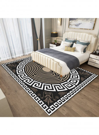 Rug Softness Line Pattern European Style Carpet Multicolour 140 x 200cm