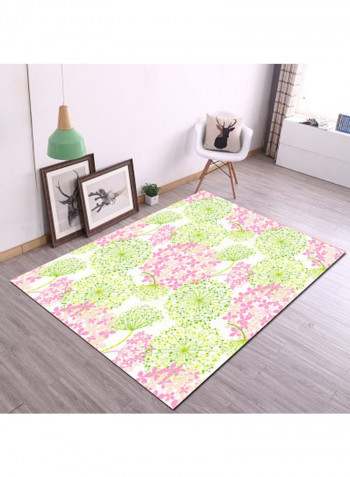 Floral Pattern Floor Rug Multicolour 140x200cm