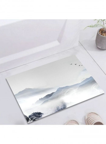 Printed Floor Rug Multicolour 140x200cm