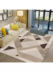 1-Piece Nordic Style Comfortable Carpet Multicolour 140 x 200cm