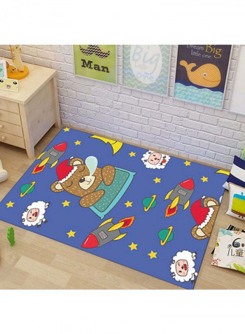 Animal Pattern Carpet Multicolour 140x200cm