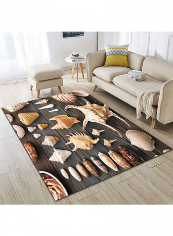 Anti-Skidding Rug Multicolour 140x200cm