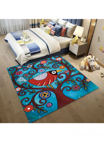 Abstract Pattern Floor Rug Multicolour 140x200cm