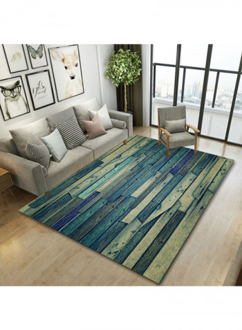 Creative Colourblock Print Bedroom Rug Multicolour 140x200cm