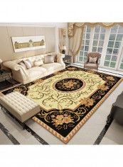 1-Piece Bedroom Rug Fashion Floral Pattern European Style Carpet Multicolour 140 x 200cm