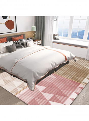Dustproof Colour Block Softness Carpet Multicolour 140 x 200cm