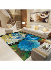 Floral Pattern Rug Multicolour 140x200cm