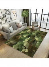 Nordic Style Rug Green/Brown 140x200cm
