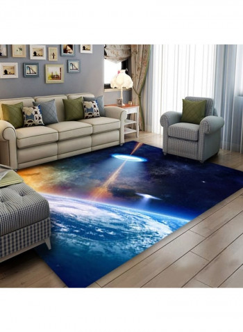 3D Print Bedroom Rug Multicolour 140x200cm