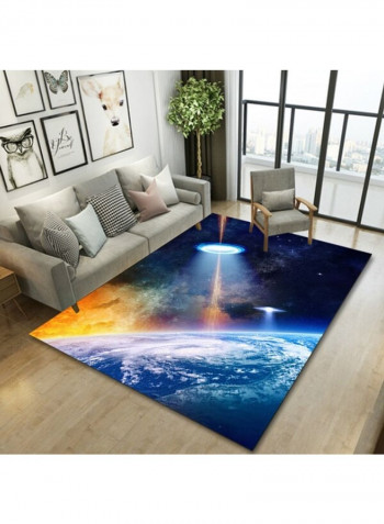 3D Print Bedroom Rug Multicolour 140x200cm