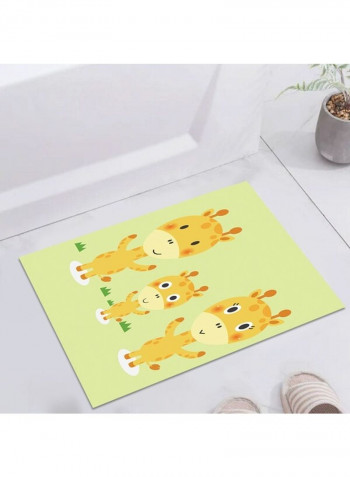 Cute Animal Pattern Floor Carpet Multicolour 140 x 200cm