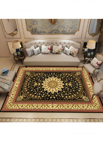 Printed Anti-Slip Floor Rug Multicolour 140x200cm