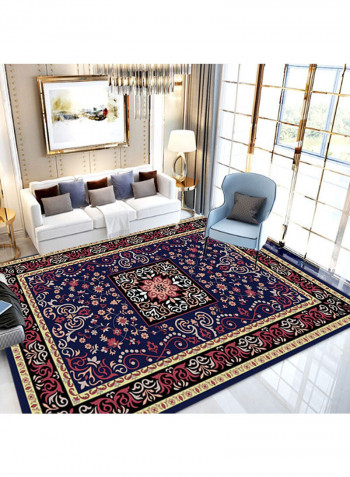 Colourblock European Style Bedroom Rug Multicolour 140x200cm