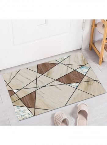 1-Piece Geometric Pattern Nordic Style Carpet Multicolour 140 x 200cm
