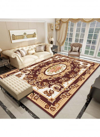 European Luxurious Floral Pattern Carpet Multicolour 140x200cm