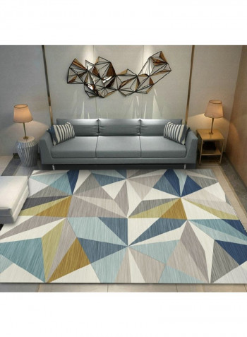 Geometric Pattern Creative Carpet Multicolour 140x200cm