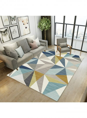 Geometric Pattern Creative Carpet Multicolour 140x200cm