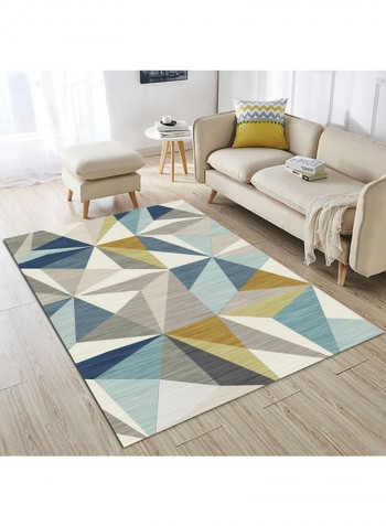 Geometric Pattern Creative Carpet Multicolour 140x200cm