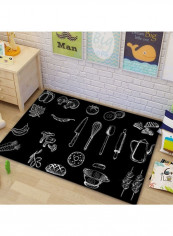 Rug Simple Creative Anti-Slip Carpet Multicolour 140 x 200cm