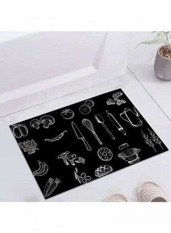 Rug Simple Creative Anti-Slip Carpet Multicolour 140 x 200cm