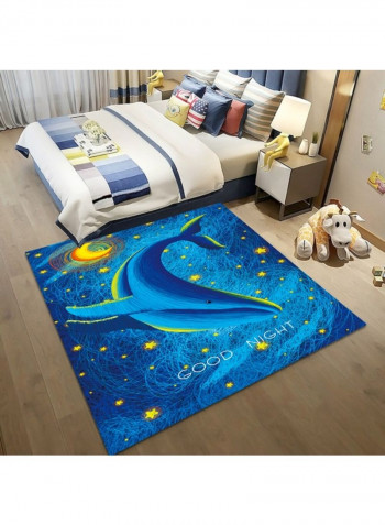Cute Animal Pattern Carpet Multicolour 140x200cm