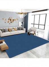 Modern Style Anti-Skidding Carpet Navy Blue 140x200cm
