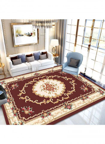 European Luxurious Floral Pattern Carpet Multicolour 140x200cm