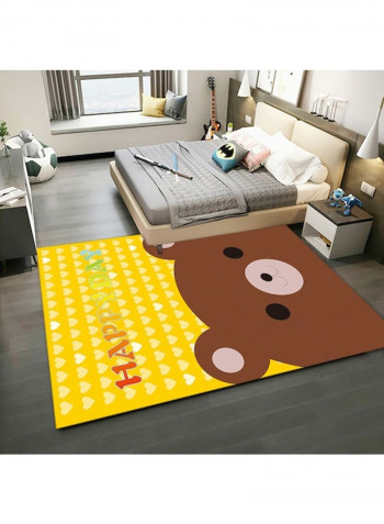 Foldable Fashion Cartoon Carpet Multicolour 140 x 200cm