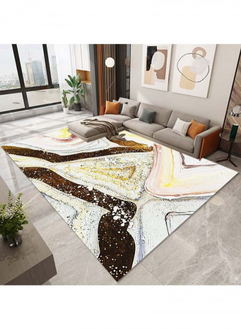 Rug Bohemian Style Skid-Resistant Soft Creative Carpet Multicolour 140 x 200cm