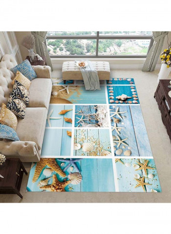 Three-Dimensional Exquisite Rectangle Carpet Multicolour 140x200cm